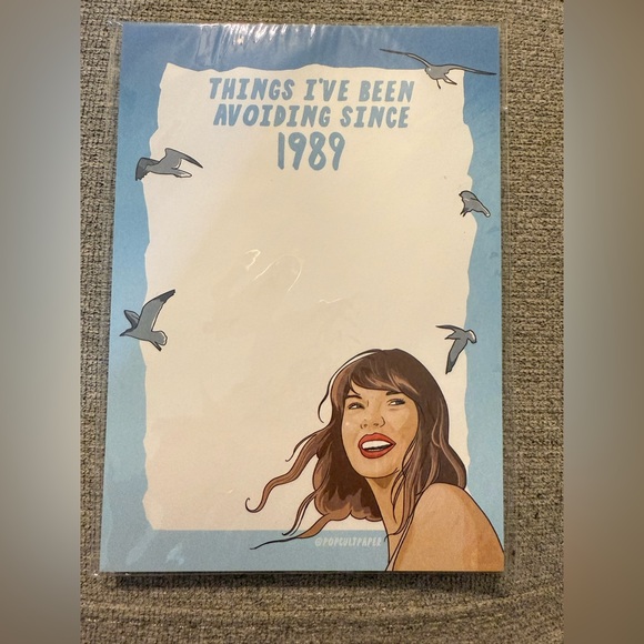 Taylor Swift Things Ive Been Avoiding Since 1989 Notebook - Picture 1 of 6